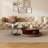 Light luxury high-grade retro coffee table