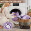 Couverture chauffante mauve 90 x 100 po