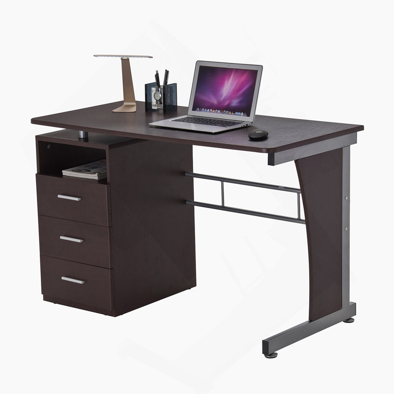Bureau d'ordinateur avec grand rangement Techni Mobile