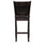 2 Counter Height Stools In Black And , Classy For Dining Room Decor, Transitional Upholstered  2 , Charming Area, Style
