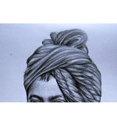Swamiji | Pencil Sketch | Painting By Jugal Sarkar | Wall Décor
