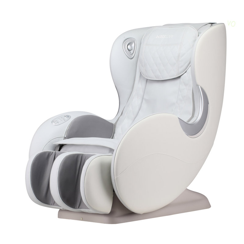 Fauteuil massant, fauteuil inclinable Shiatsu, fauteuil de massage avec haut-parleur Bluetooth, Beige