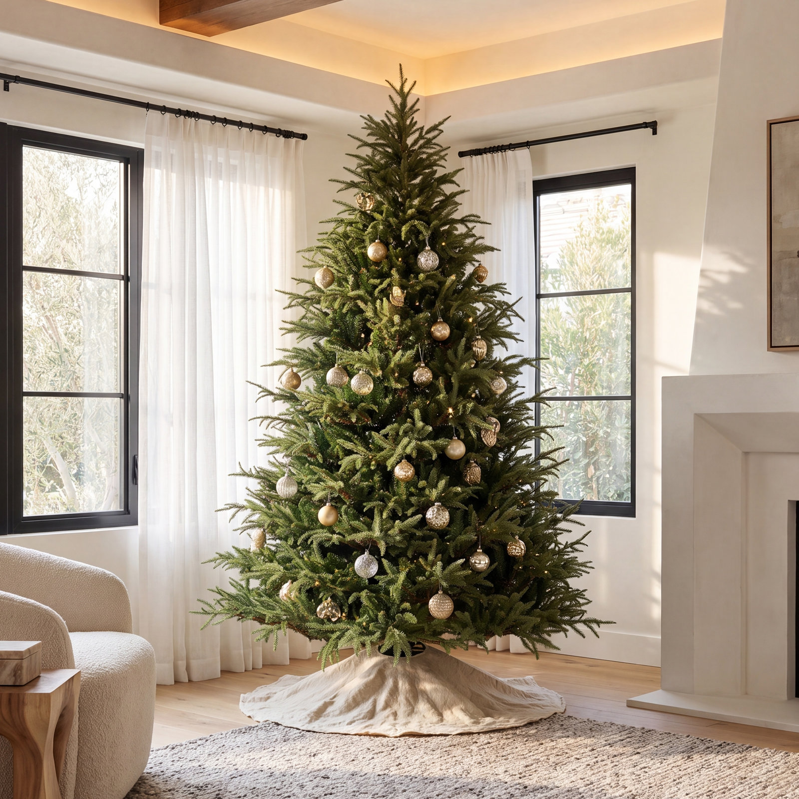 Fir Christmas Tree, 7.5' H