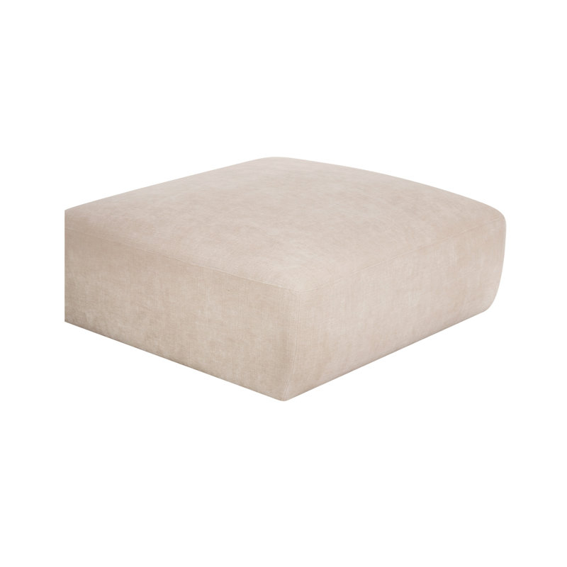 Matina Ottoman Oatmeal, Beige