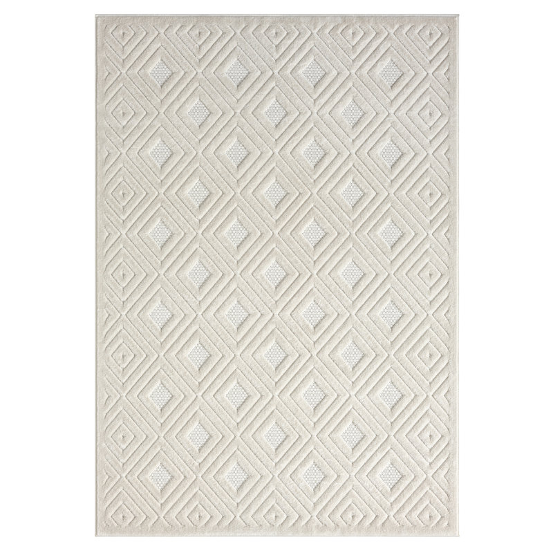 Tapis intérieur / extérieur Kahli Performance, Rectangle 7 pi 10 po x 9 pi 10 po