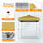79.2'' W x 79.2'' D Steel Pop-Up Canopy-96265680