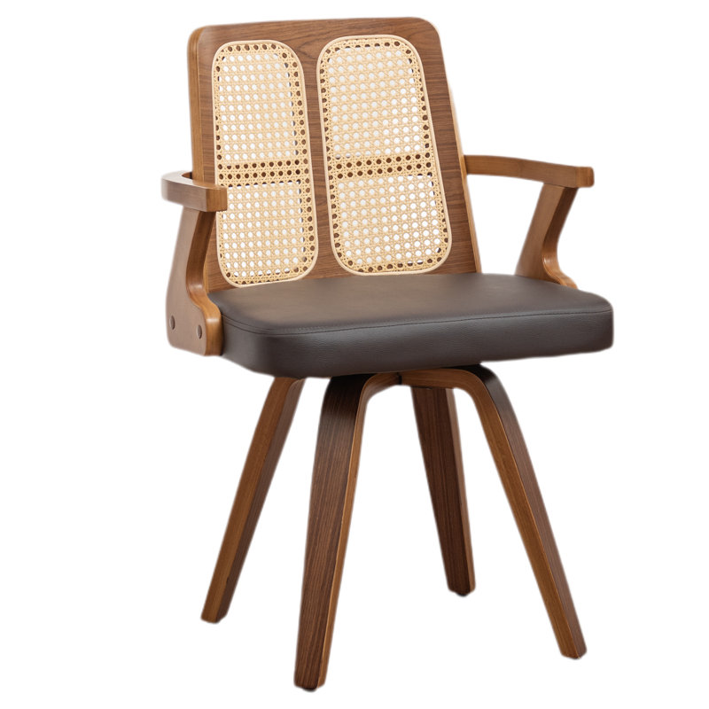 Upholstered Dining Chair, Brown