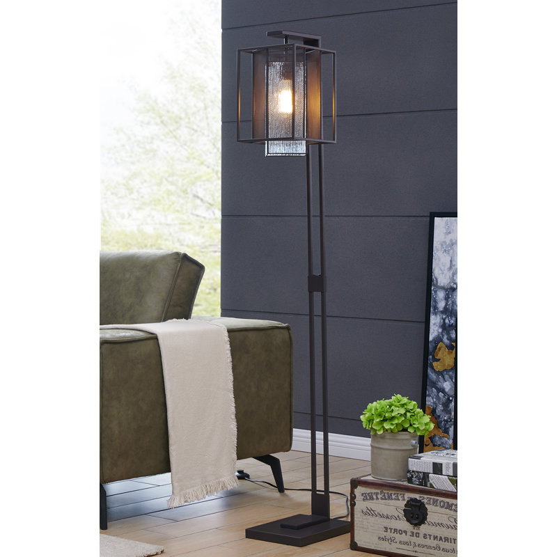 Lampe sur pied à colonne 61 "Keiland
