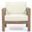 Kesia Acacia Outdoor Lounge Chair