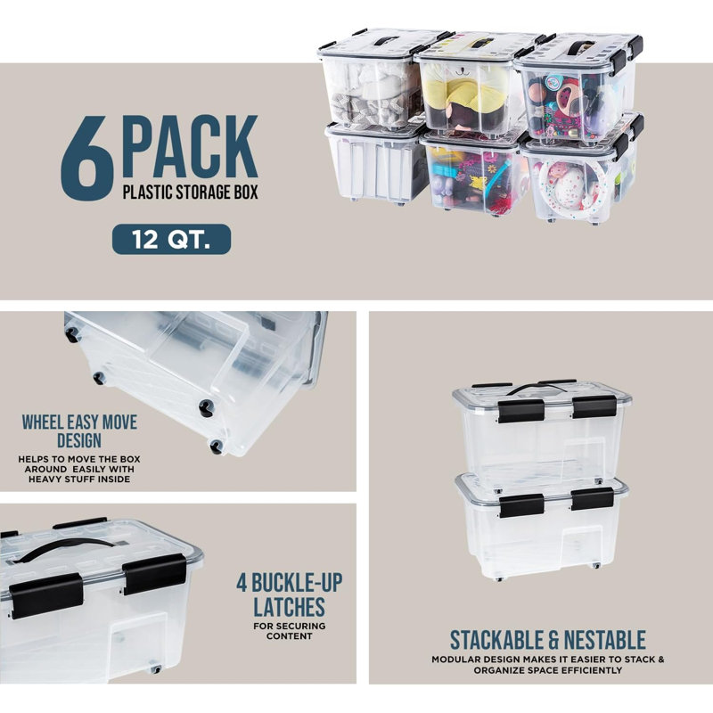 Gracie Oaks Box, 12 qt