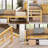 14" Solid Wood Bamboo Twin XL Bed with Metal Slat Support-880429199
