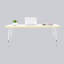 Table rectangulaire d'activités thermofusionnées avec pieds réglables et pivotants standard-113909076-113909074