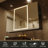 LED Bathroom Medicine Mirror Cabinet, Defog, Dimmable, 3-Color Mode, Outlets & USBs-1468927083-1468927081