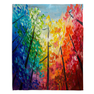 Couverture sherpa doux tree tree vi