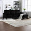 Canapé modulaire confortable avec chenille et porte-gobelet-121117353