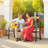 Alvah Stainless Steel Garden Bench