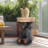 Dingen Concrete Top End Table