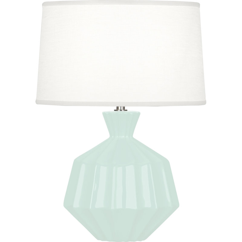 Lampe de table 27 po Orion, H 27 po x l 19,5 po x P 19,5 po, Menthe glacée