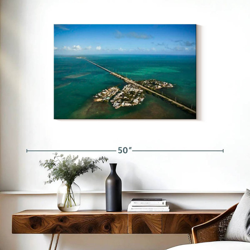 Gillard Seven Mile Florida Bridge, H 24 po x l 36 po