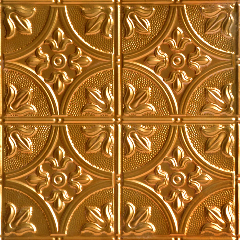 Tuile de plafond en fer-blanc 2 pi x 2 pi Tiptoe, Lincoln Lincoln