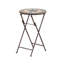 Table d'appoint pliante en pierre SILVESTER