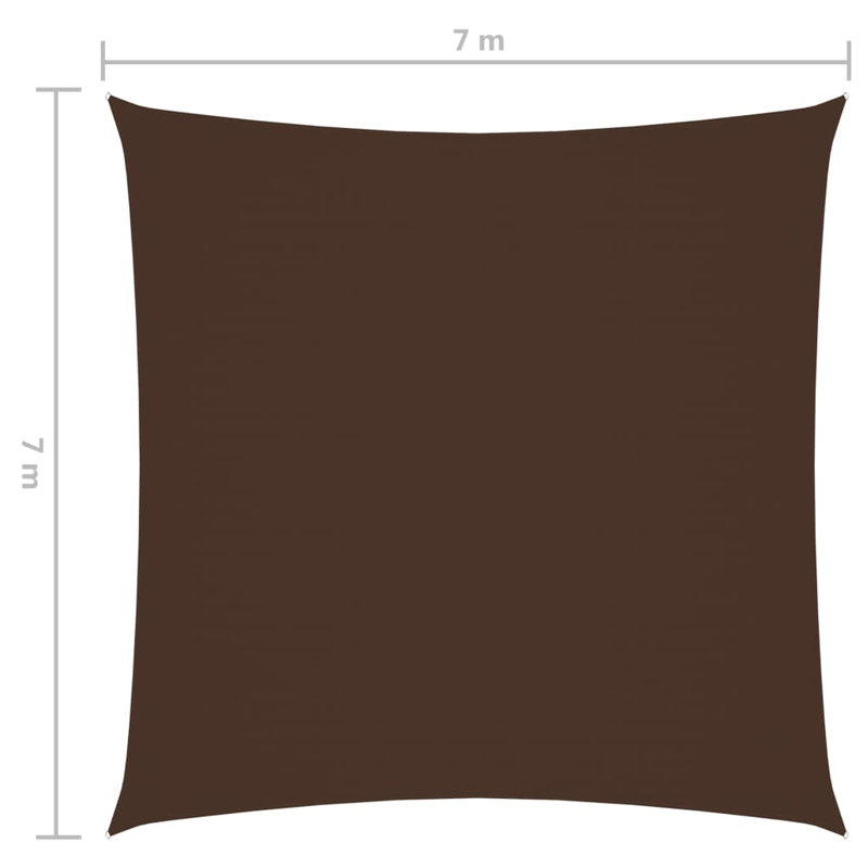 Shade Sail, 3m x 3m, Black