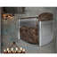 Fauteuil pivotant de style industriel de 29,92 po