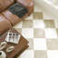 Carreau de sol en porcelaine aspect marbre 12 po x 12 po Sophia (33,44 pieds carrés / caisse)-119241571