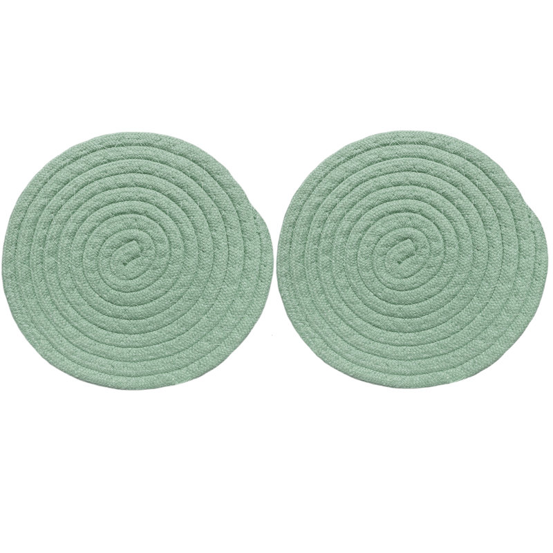 Ensemble de sous-vêtements en polyester 2 pièces, Vert