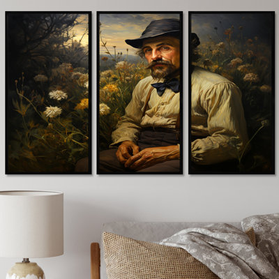 Dorothea - Man Wall Art Print Set