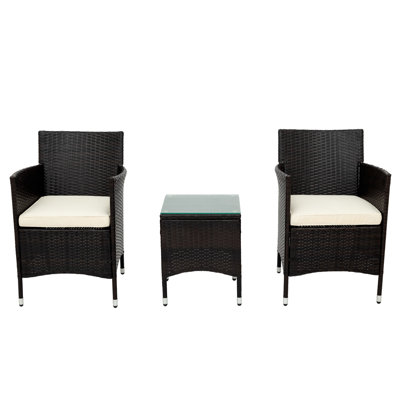 Falsterbo 2 Seater Rattan Conversation Set