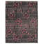 Tapis décoratif en laine de conception unique 8 pi 1 po x 10 pi 5 po Derhonda noué à la main New Age