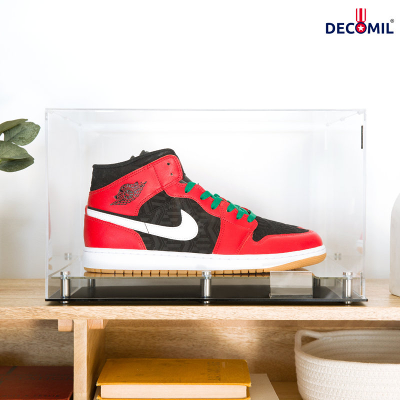 Étui à chaussures en acrylique 16 po x 10 po DECOMIL jusqu'à la taille 15