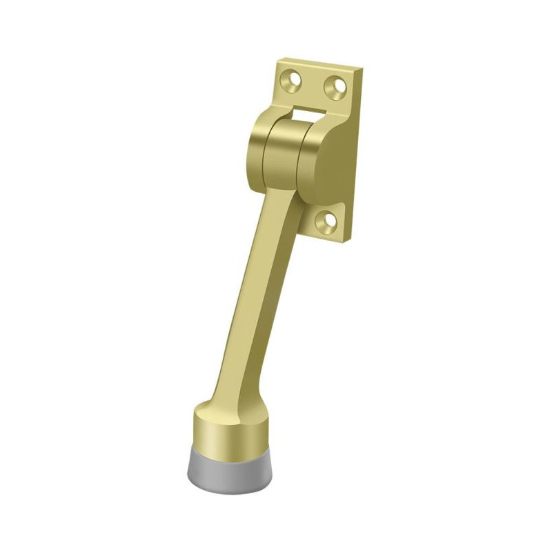 Kick Stop, Polished Brass