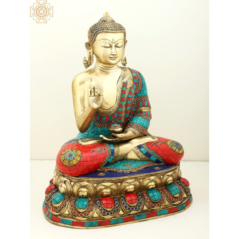 Bouddha de Gautam prêchant son dharma