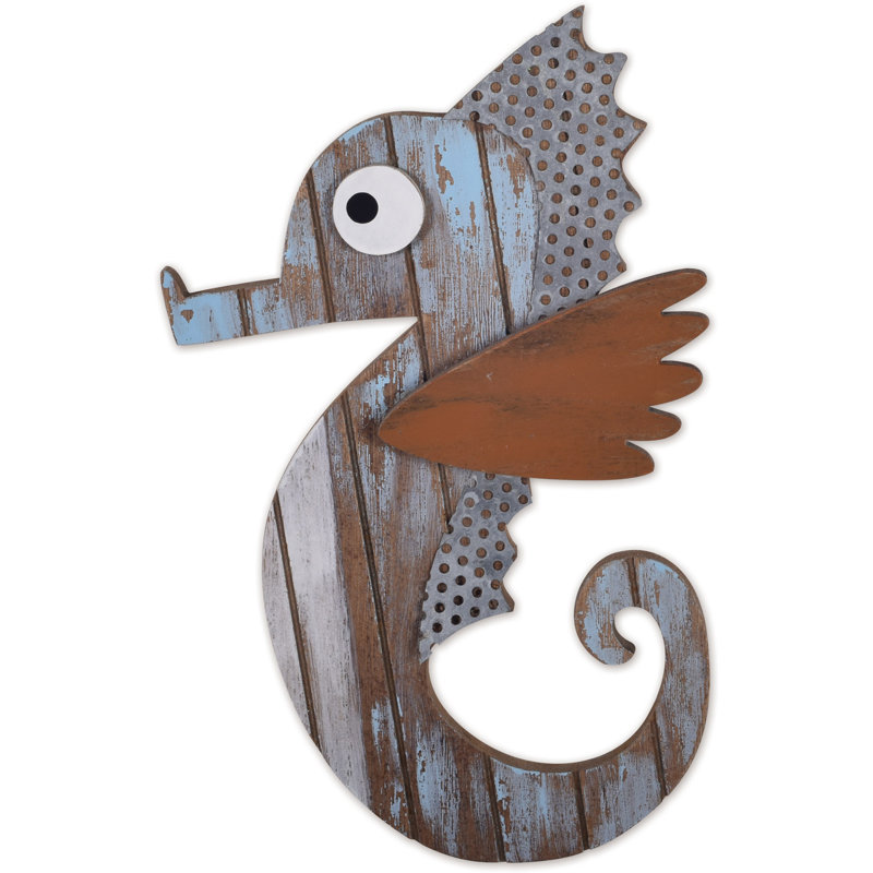 Décoration murale hippocampe