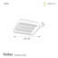 Reflex Acrylic LED Flush Mount