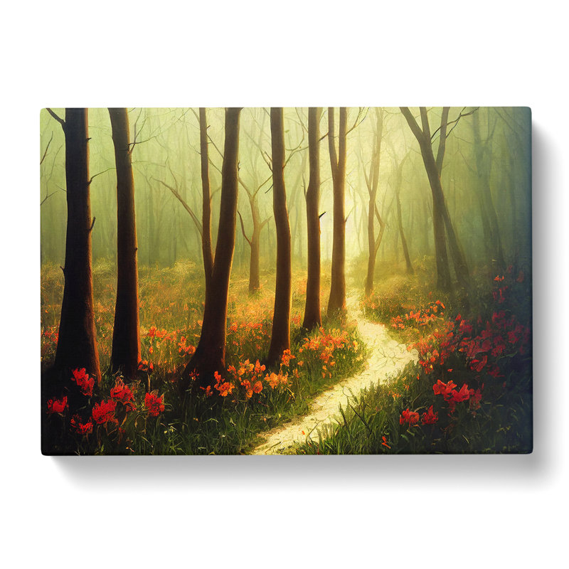 Ravishing Spring Forest - Wrapped Canvas, 40cm H x 60cm W x 3cm D