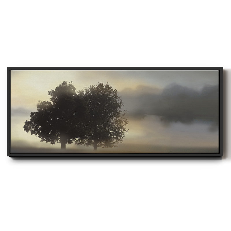 Misty Morning- Framed Canvas