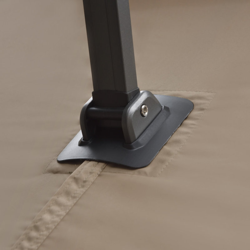 304cm Cantilever Parasol, Khaki