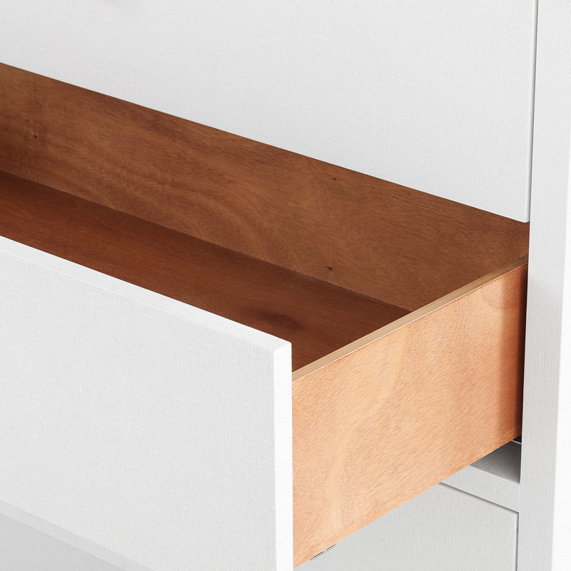 Bryant 6 - Drawer Dresser, Chiffon White