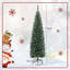 Lighted Artificial Pine Christmas Tree-1201089513