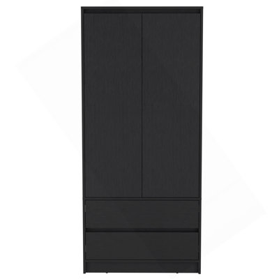 Armoire ferme, chambre à coucher, noir