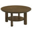 Ensemble de tables basses 2 pièces Brown