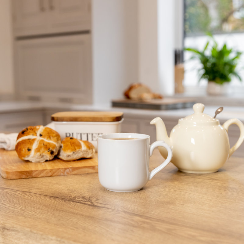 Farmhouse Stoneware Mug, White