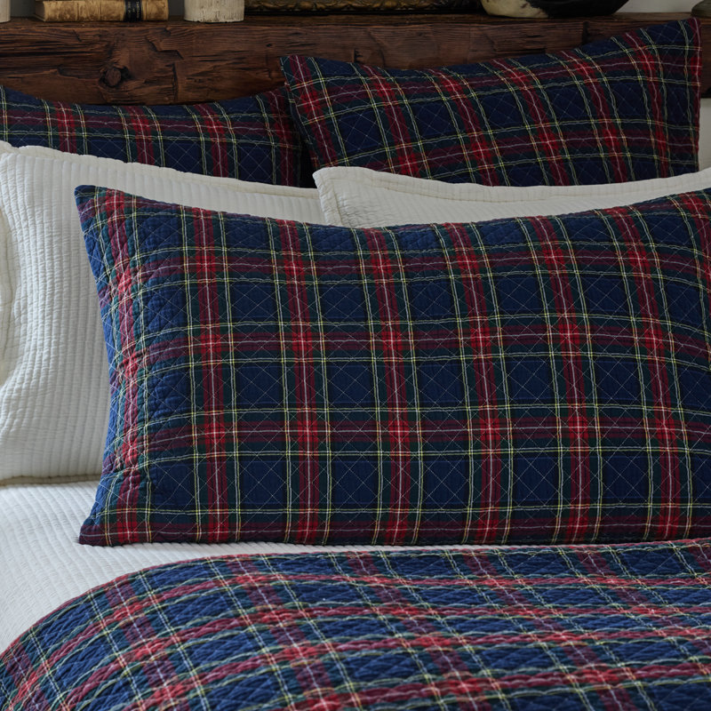 Cape Breton Plaid Sham, King