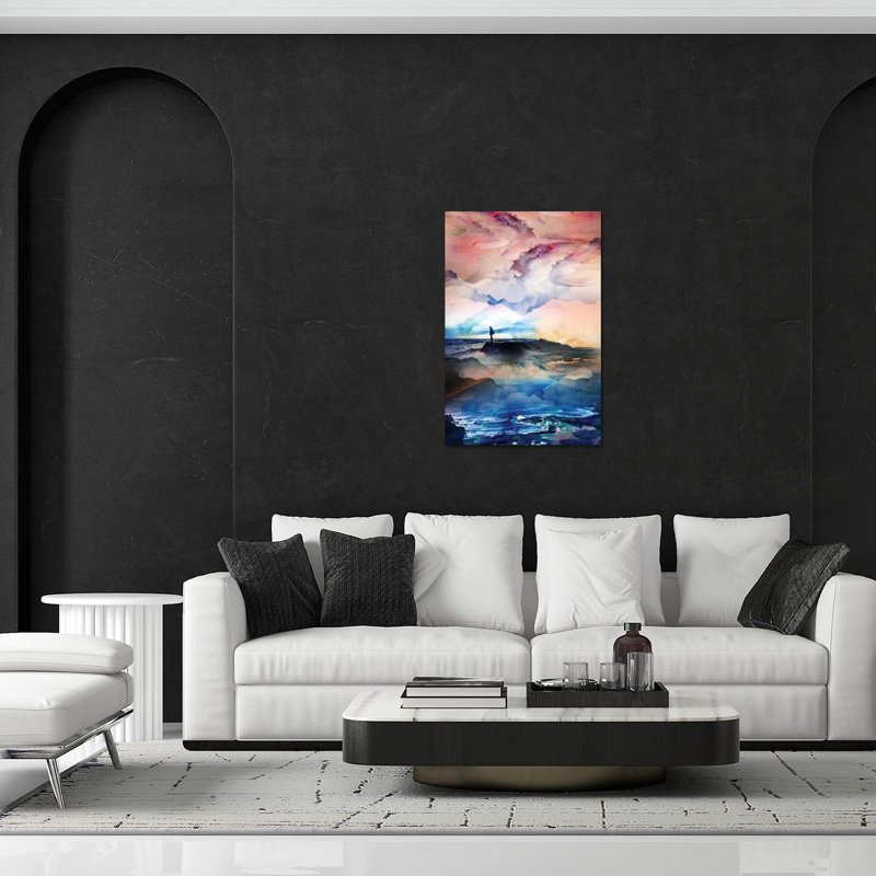 I Dream Deep A A Level, impression sur verre acrylique, H 24 po x l 16 po x P 0,25 po