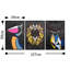 Ensemble de 3 décorations murales Forest World-1675170220