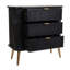 Schiff 3 Drawer Bedside Table