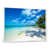 White Floater Framed